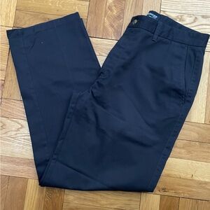 Classic Fit Navy Pants